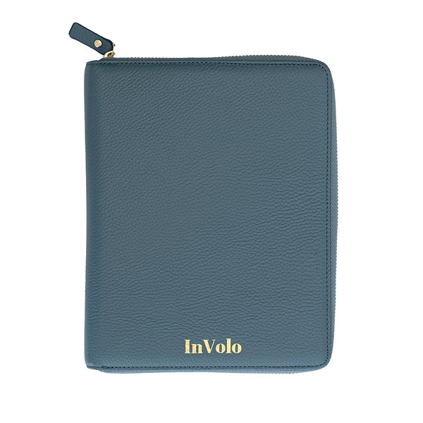 The Eldridge Travel-Tech-Lifestyle Wallet - Aegean Blue – In Volo & Co